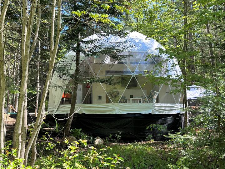 Muskoka DOME Luxury Glamping Dome houses for Rent in Bracebridge Ontario Canada Airbnb