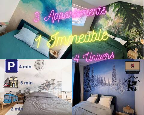 1 Building-3 Apartments-4 Bedrooms-Hyper Center