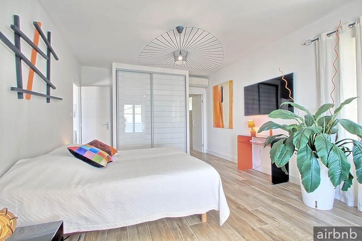 апартамент Родител, осветен 180x200 см - vue mer - Airbnb