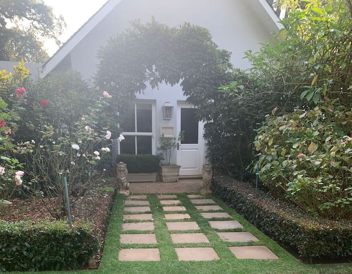 The Bothy a solar powered garden cottage Houses for Rent in Sandton, Gauteng, South Africa