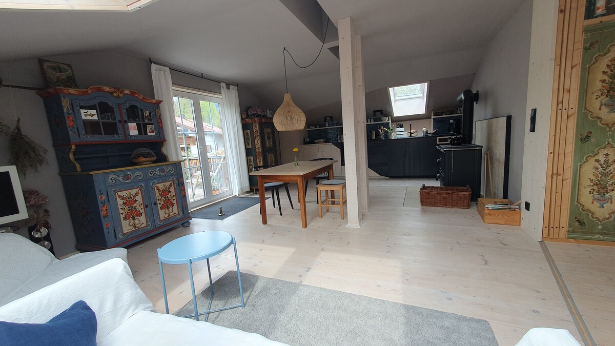 Top performing Airbnb: Loft my Panorama Terrace, Brannenburg Wendelstein in Rosenheim