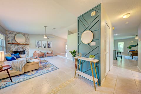 NEW -Peaceful Palm Bay Getaway hot tub, pool table