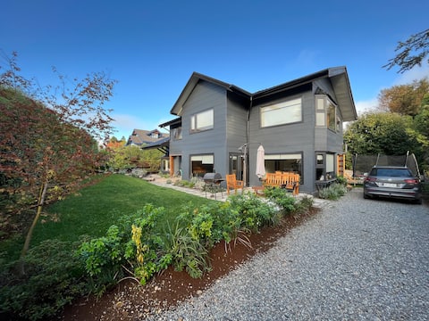 A spacious and modern house