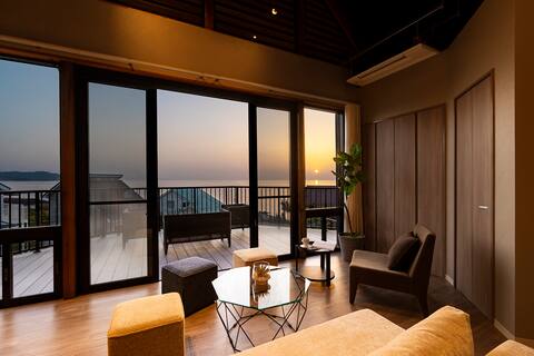【Goshikihama Villa】Free Parking｜Sunset TerranceBBQ