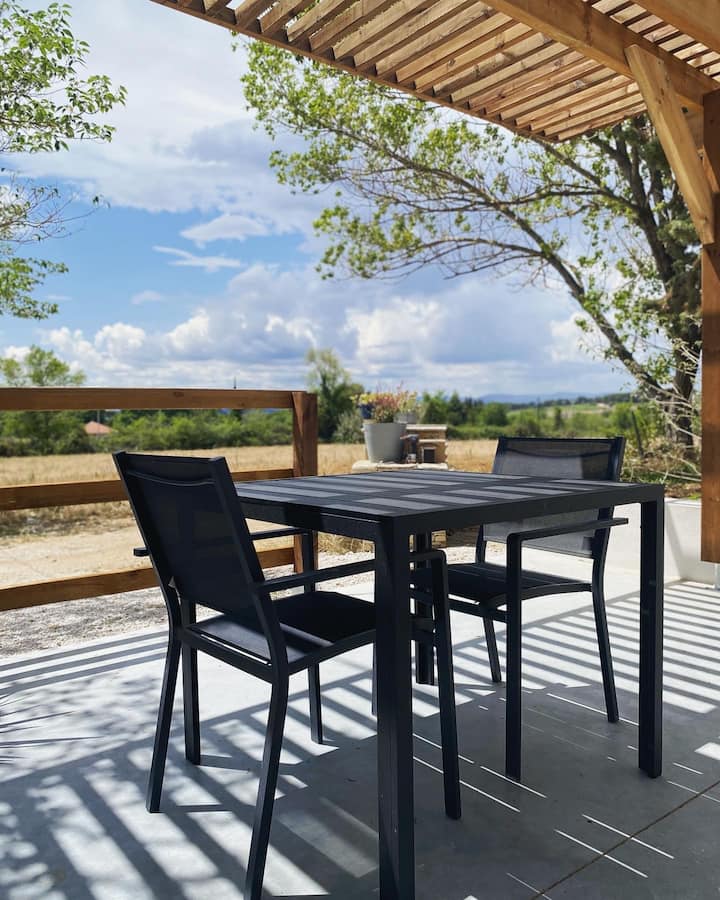 Gîte 2 Pers Avec Piscine Sur Grand Domaine - Béziers
