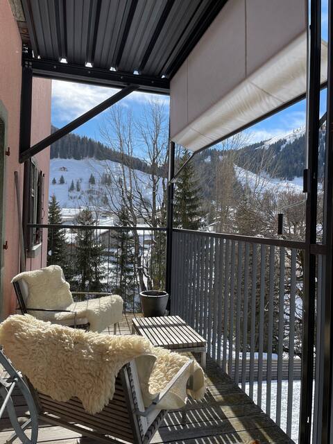 Comfortable 3-room apartment in the village with beautiful views