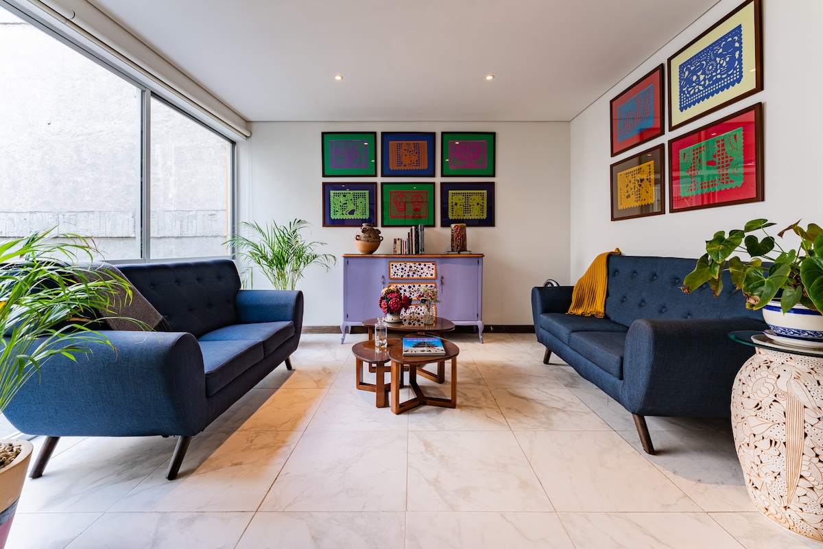 Propiedad de Airbnb exitosa: Apartment in Condesa area en San Miguel Chapultepec 2ª Sección