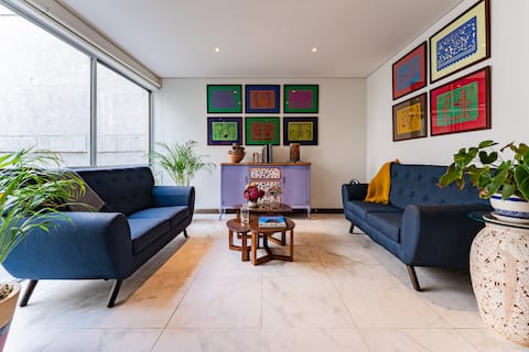 Successful Airbnb property: Apartment in Condesa area in San Miguel Chapultepec