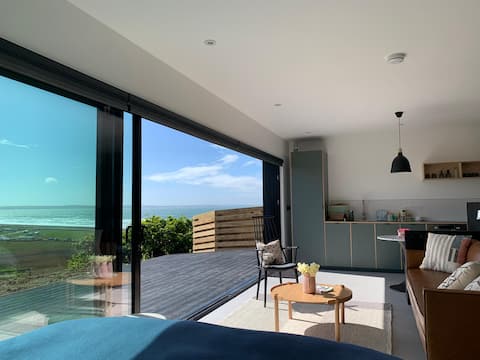 Subterranean Studio with Panoramic Views & Sauna