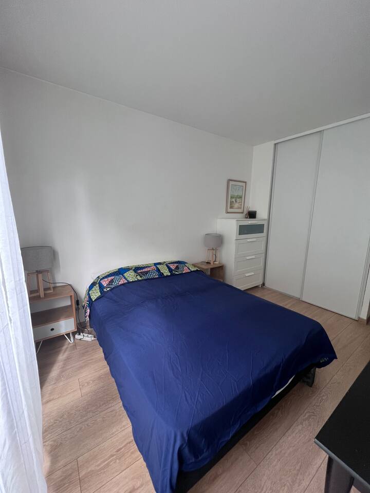 Bedroom and a sofa bed in the living room Apartments for Rent in