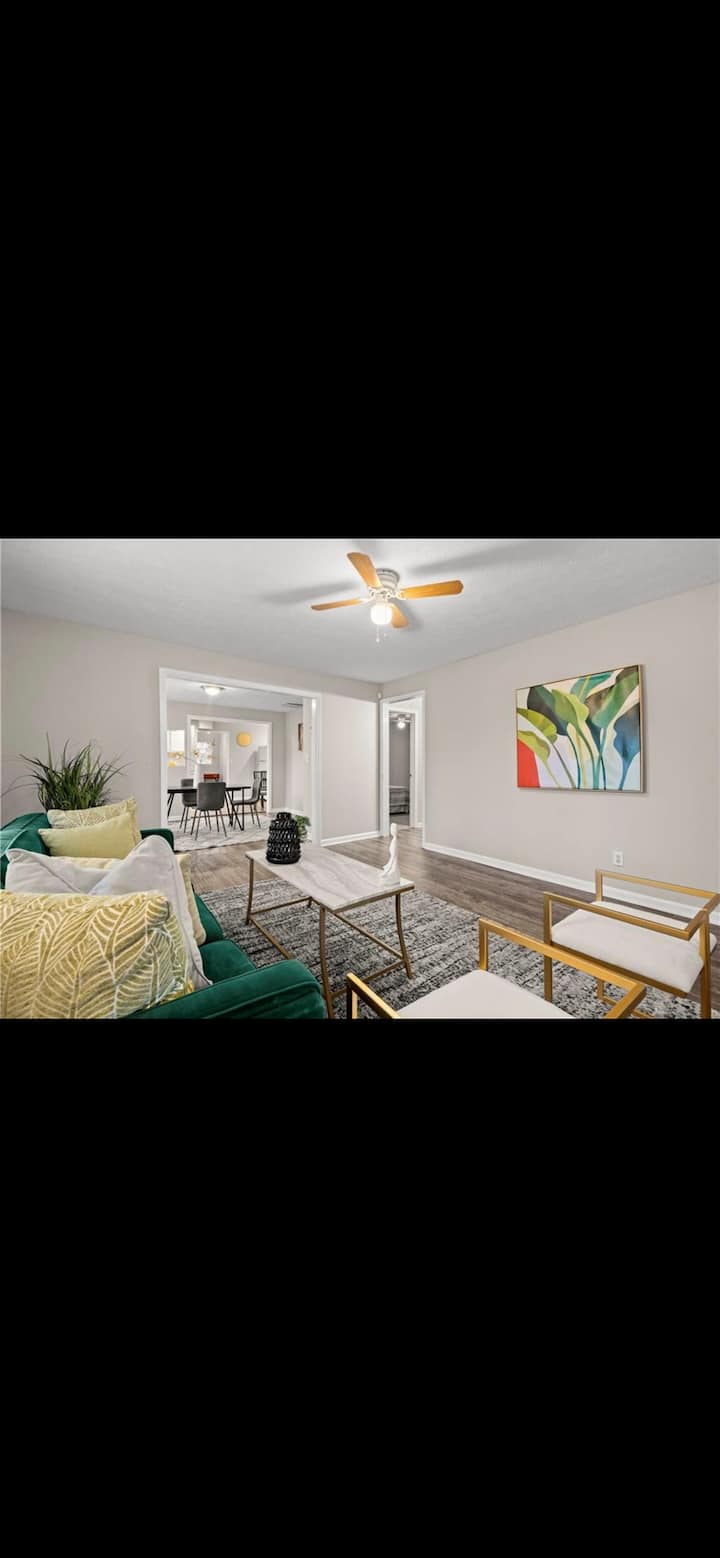 Peaceful, Comfy home near Airport & Downtown ATL Houses for Rent in