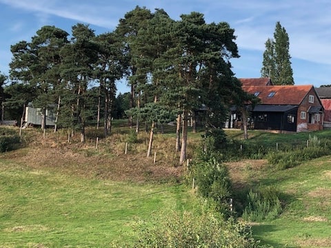 Lodge Farm & Shepherds Hut: up to 14 in total