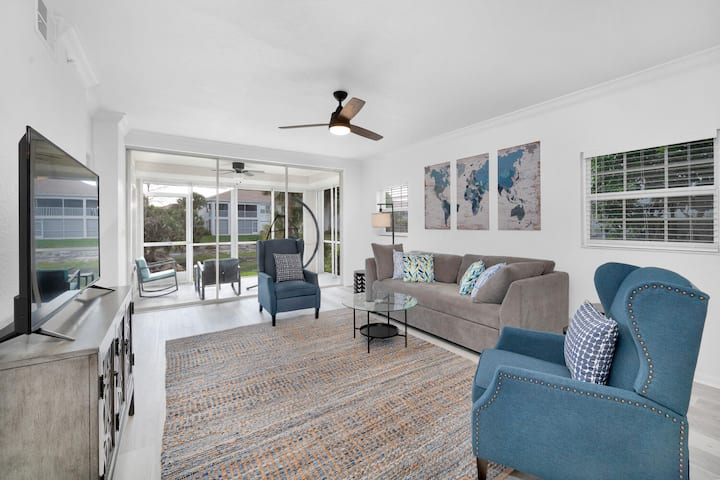 Illustration of Luxury High Ceiling Condos With Gated Community Access