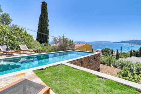 Villa Figuière - Sea and pool view - All comforts