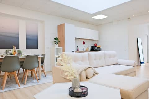 Modern apartment for 6 people.