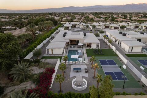 Gold @ Elemento49 | private pickleball, pool + spa