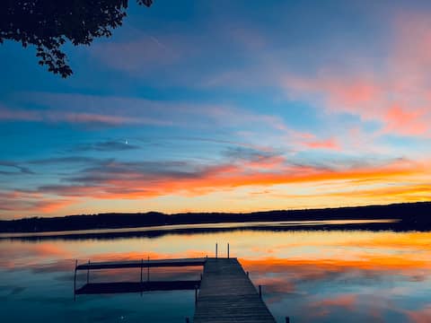 Pure Michigan! Roamers Inn on Hess Lake