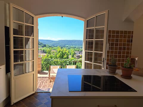 2 family houses • stunning view • natural pool