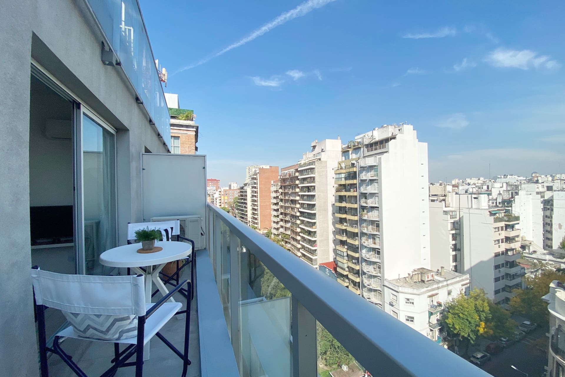 Departamento de 1 dormitorio con balcón en Palermo