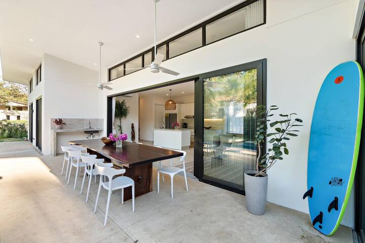 Luxury Villa BBQ w/ Salt Water Pool, Walk to Beach
