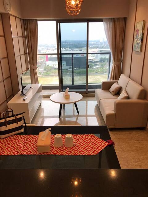 Entire Apt 3BR Home Branz BSD - near ICE & AEON