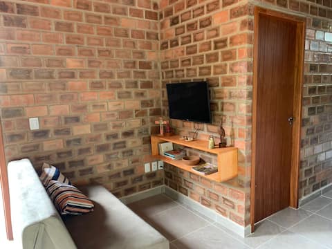 Top Airbnb: Quinta das Palhas Chalets - Xote em Bezerros