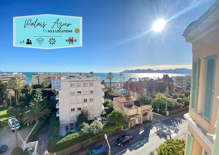 Palais Azur Scls - Wifi, Climatisation - Cannes