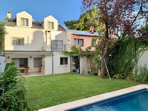 Warm House pool, garden, office