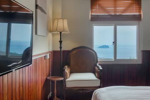 Jiufen Longmen Hayuan | Near Jiufen Old Street | Breakfast | Seaview Deluxe Double Room