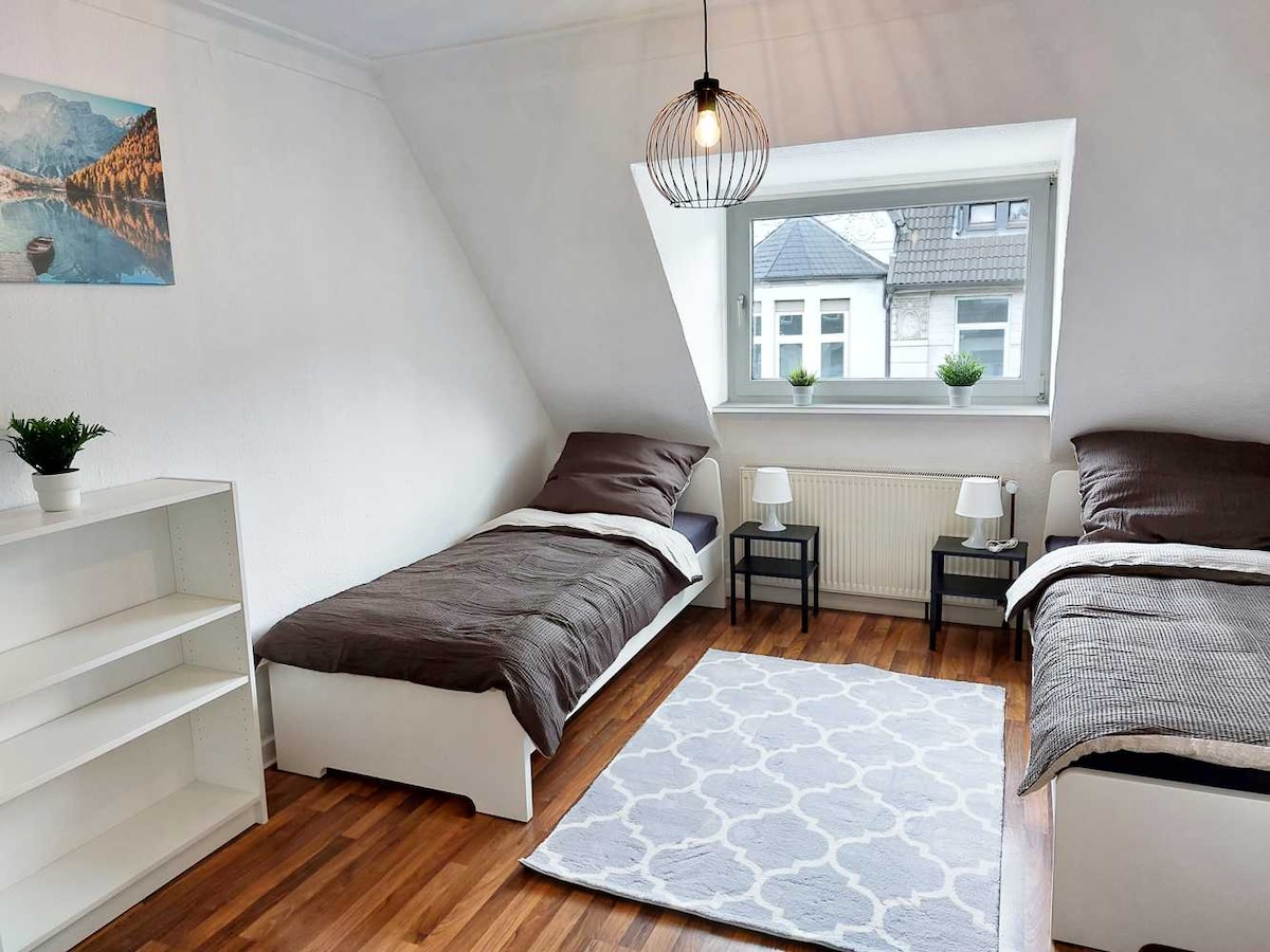 Propiedad de Airbnb exitosa: GE13 Cozy apartment with a garden en Ückendorf