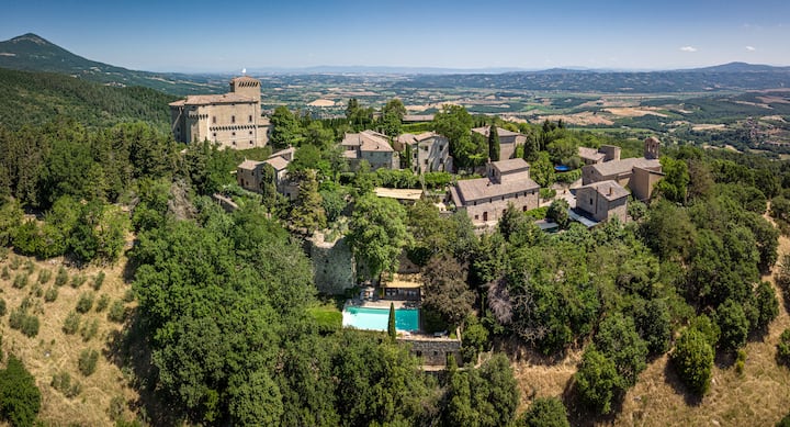 Castello Di Fighine - Beautiful Villa With Pool - San Casciano dei Bagni