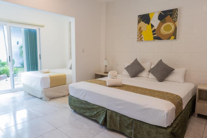 Jr Suite-Camas king y queen a las afueras de Tulum - Hotels for Rent in  Tulum, Quintana Roo, Mexico - Airbnb