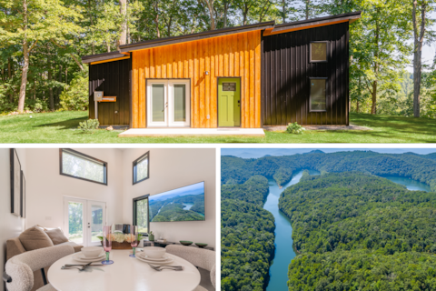 Secluded, Unique, Modern, Mountain Home Near River