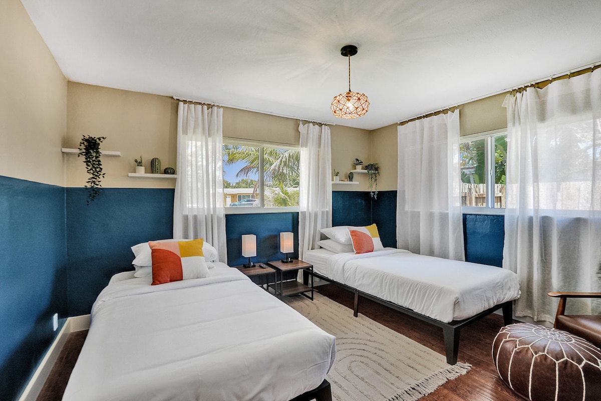 Chumba cha kulala #3 kilicho na vitanda viwili pacha