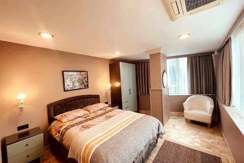 Modern, New 2+1 Room, House on Main Street, Great.