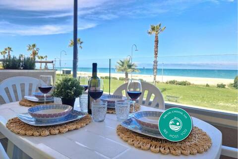 [Miramare] Terrace on the sea, Wi-Fi and relaxation
