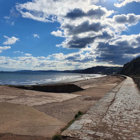 Popular Airbnb listing: The Cottage by the Sea in Teignmouth