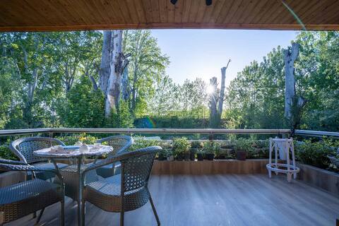 4bhk-BBQ,Bonfire &Wi-Fi-Waterside Estate @Srinagar
