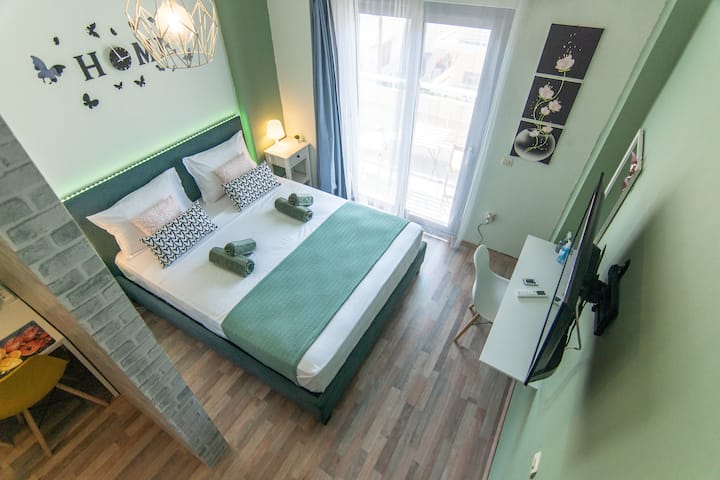 Majestic Green Studio, Min. To Old Town Rhodes - Rhodes (Greece)