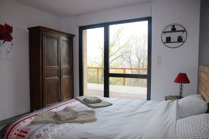 Spálňa v dolnej časti „Moja tajná plechovka“