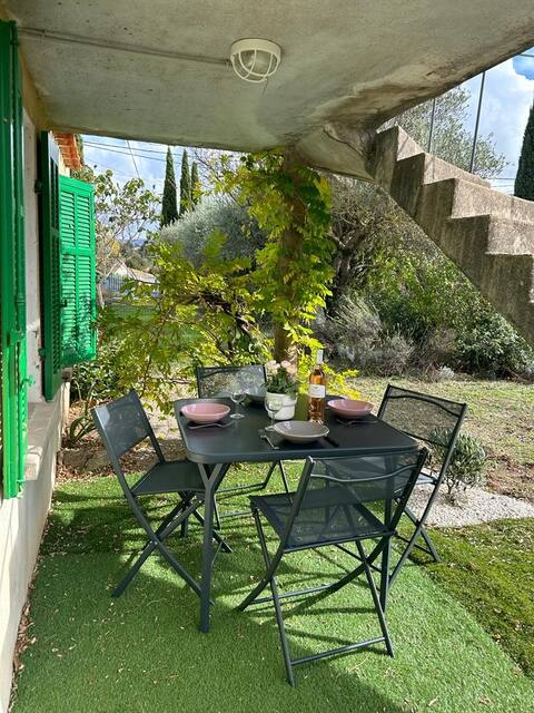Typical renovated Provençal cottage
