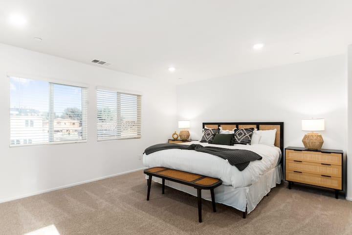 Hlavná posteľ - veľmi pohodlná. 