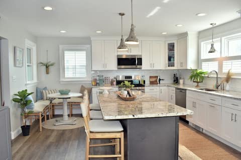 New Coastal Home Walk to Beach