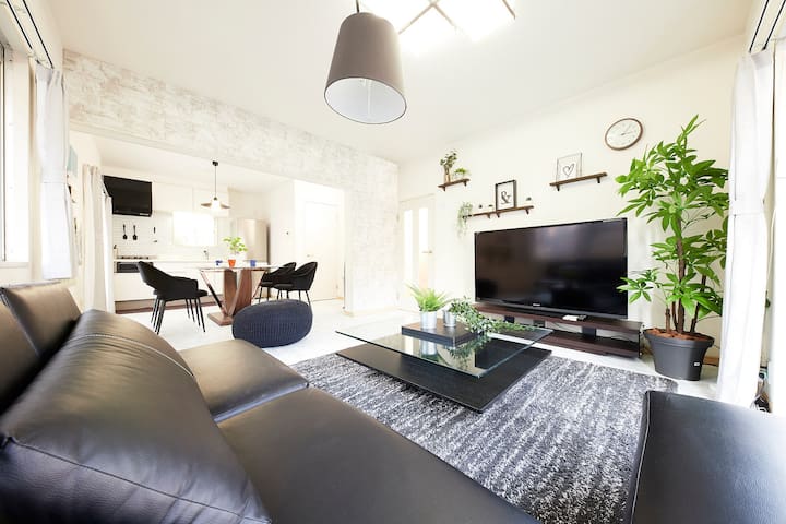 New Open/新宿まで7分/4Bed/高速Wi-Fi/最寄駅徒歩5分/駐車場/渋谷15分