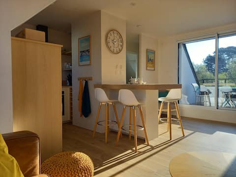 Top Airbnb: Superb cozy apartment 300 m from the sea in Carnac