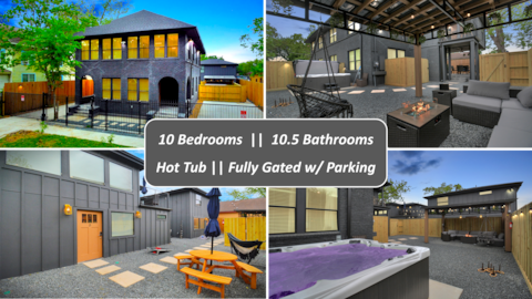 SpanishCowboys | HotTub | Fully Gated w/ Prkng