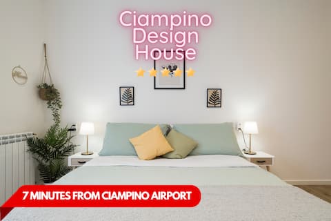 [7 min from airport] Design House with A/C and WiFi