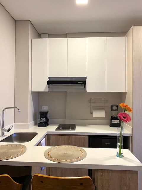 Popular Airbnb listing: Exclusive Apartasuite - High-speed Internet in Usaquén