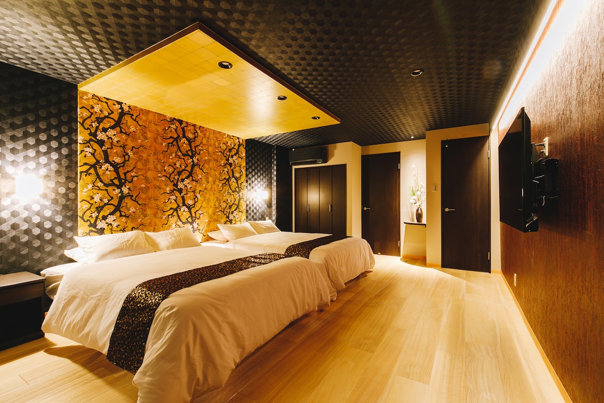 1F : 2 سرير مزدوج.