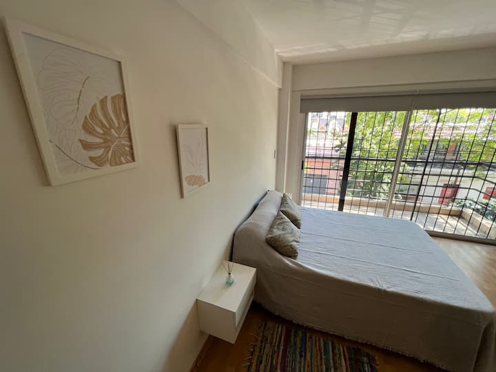 Apartment with balcony in Villa Ortúzar